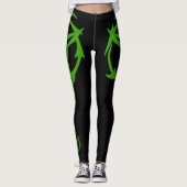 Groene SPECOPS over zwarte Leggings (Voorkant)