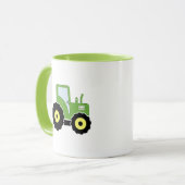 Groene speelgoed mok (Voorkant links)