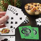 GROENE speelkaarten voor Shanghai Rummy (Insitu)