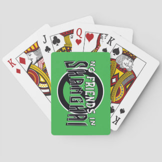 GROENE speelkaarten voor Shanghai Rummy