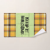 Groene spelden houden het handige Bathroom-handdoe Bad Handdoek (Handdoek)
