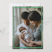 Groene speldenkplaat gemaakt in Texas - verticale  Aankondiging (Achterkant)