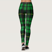Groene spelregels Leggings (Achterkant)