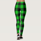 Groene spelregels Leggings (Achterkant)