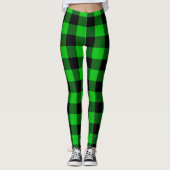 Groene spelregels Leggings (Voorkant)