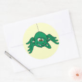 Groene spin leuke sticker (Envelop)