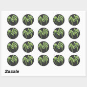 Groene Spin Stickers (Vel)