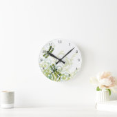 Groene spionageklok ronde klok (Huis)