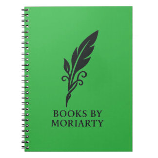 Groene spiraal notitieboek