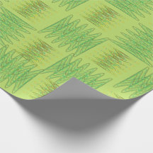 Groene spiraalvormig omslagpapier