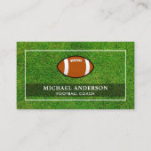 Groene sport Turf Professional Football Visitekaartje (Voorkant)
