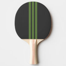 Groene sportstrip pingpongbat