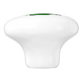 Groene sportwagen met luchtfolie keramische knop (Zijkant)