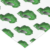 Groene sportwagen met luchtfolie korte tafelloper (Hoek)