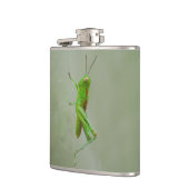 Groene sprinkhaan heupfles (Links)