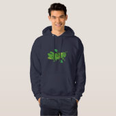 Groene sprinkhaan hoodie (Voorkant volledig)