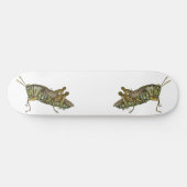 Groene sprinkhaan persoonlijk skateboard (Horizontaal)