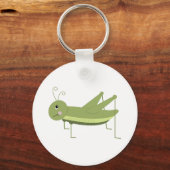 Groene sprinkhaan sleutelhanger (Voorkant)