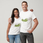 Groene sprinkhaan t-shirt (Unisex)