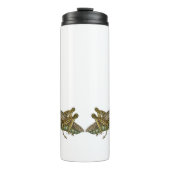 Groene sprinkhaan thermosbeker (Voorkant)