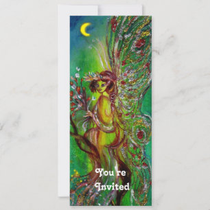 GROENE SPROOKJESFIGUUR geel blauw rood zilver Kaart