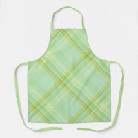 Groene Spruit Pastelgroen Geruit