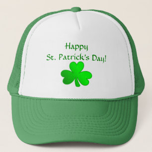 Groene St. Patrick Dag Hoed Met Klaver Trucker Pet
