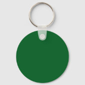 Groene St. Patrick's Day Ierse Patty's Hart Klaver Sleutelhanger (Achterkant)