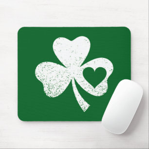 Groene St. Patrick's Day Ierse Patty's Hart Shamro Muismat