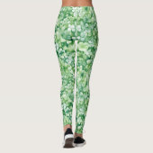 Groene St. Patrick's Day Shamrock en Klaver Leggings (Achterkant)