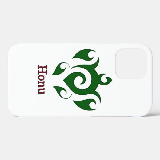 Groene stam Hawaiian Zee Turtle Hoesje-Mate iPhone Case-Mate iPhone Case (Achterkant (horizontaal))
