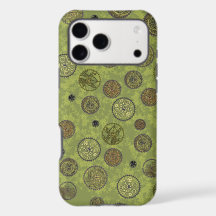 Groene Steampunk Tandwiel Medaillons