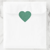 Groene steenscheuren hart sticker (Tas)