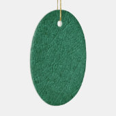 Groene steenscheuren keramisch ornament (Rechts)