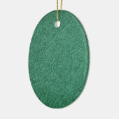 Groene steenscheuren keramisch ornament (Links)