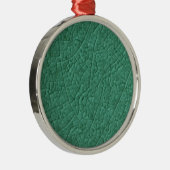 Groene steenscheuren metalen ornament (Rechts)