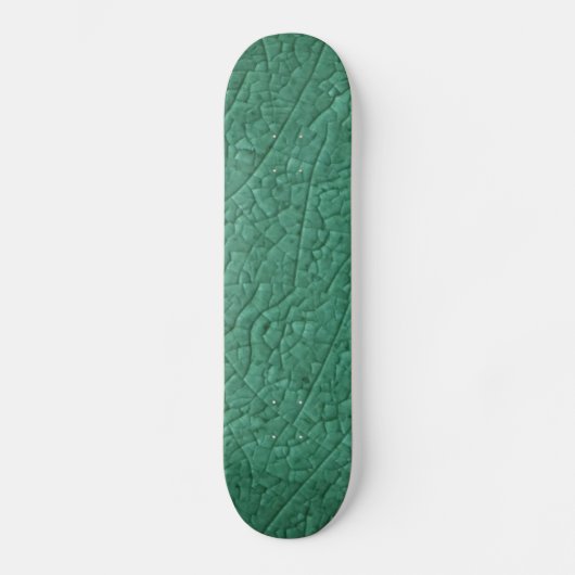 Groene steenscheurtjes Skateboard (Voorkant)