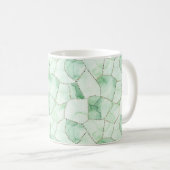 Groene Steken Koffiemok (Voorkant rechts)