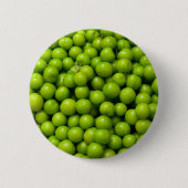 Groene stekkers ronde button 5,7 cm (Voorkant)