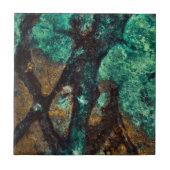 groene stenen Tegel Tegeltje (Voorkant)