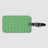 Groene Ster Bagage Label (Voorkant (horizontaal))