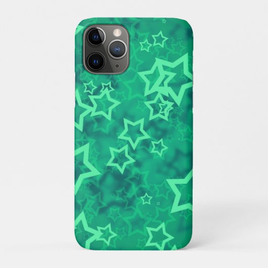 Groene Ster Case-Mate iPhone Case (Achterkant)