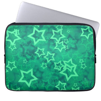Groene Ster Laptop Sleeve