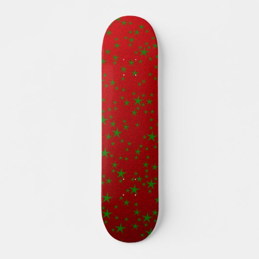 groene ster persoonlijk skateboard (Voorkant)
