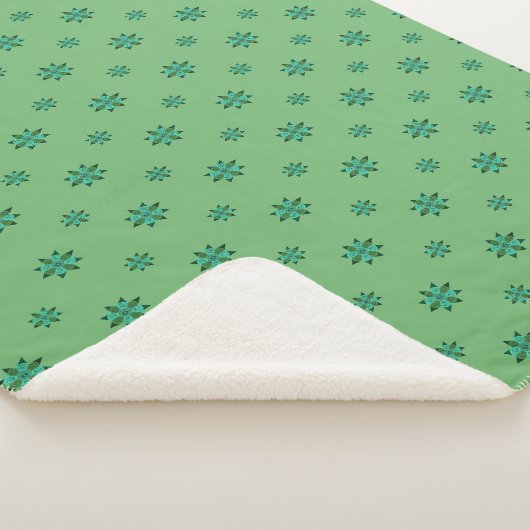 Groene Ster Sherpa Deken (3/4)