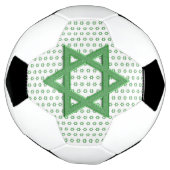 Groene Ster van David Naadloos Voetbal (Gedraaid)