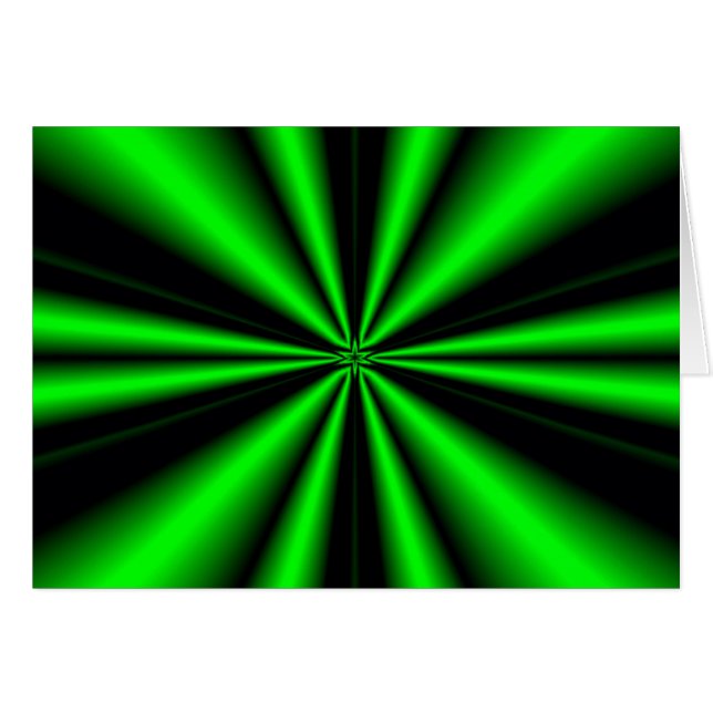 groene ster van hoop (Voorkant Horizontaal)