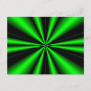groene ster van hoop briefkaart