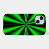 Groene Ster van Hoop iPhone 15 Case (Achterkant horizontaal)