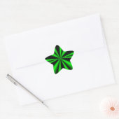 groene ster van hoop sticker (Envelop)